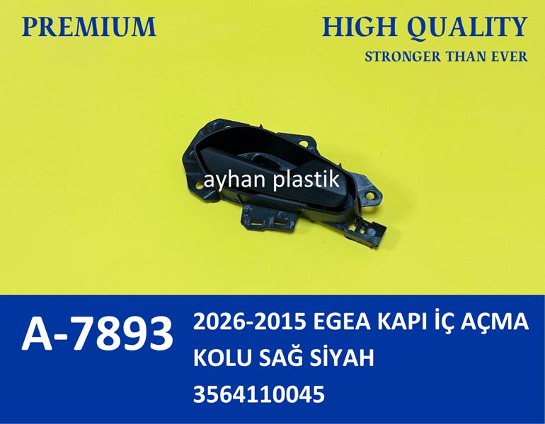 KAPI İÇ AÇMA KOLU SAĞ FIAT EGEA 15 SİYAH