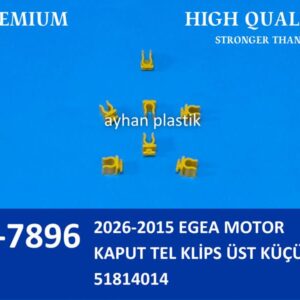 MOTOR KAPUT CUBUK KLIPSI FIAT EGEA 15