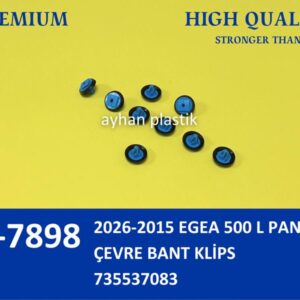 ÇEVRE BANT KLİPS FIAT EGEA-500L-PANDA 2015 2026