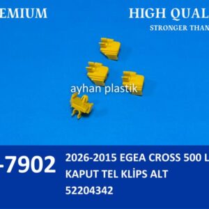 KAPUT TEL TUTUCU ALT FIAT EGEA 16  EGEA CROS 21  500 L 22  Y.M