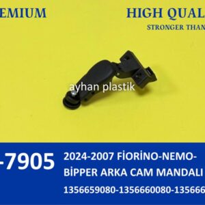 ARKA CAM MANDALI TEK FIAT FİORİNO 07 24 PSA NEMO-BİPPER