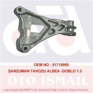 ŞANZUMAN TAKOZU ALBEA -DOBLO -PALIO 1.3 MTJ 51718985