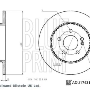 FREN DISKI ARKA MERCEDES C-CLASS W205 S205 C205 A205 A0004230512