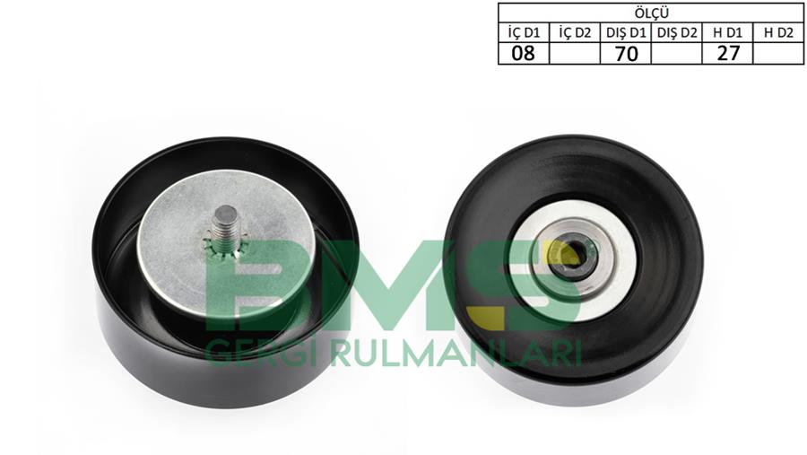 V KAYIS GERGI RULMANI BMW E46 E60 E63 E64 E65 E83 E53 M47 M57 04 08