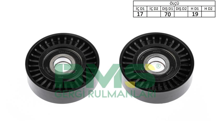 ALTERNATÖR GERGİ RULMANI TOYOTA AURIS COROLLA 1.33L 1NR-FE NRE180 6 vites 13-18 / YARIS 1.33L 1NR- FE NSP130 12-17