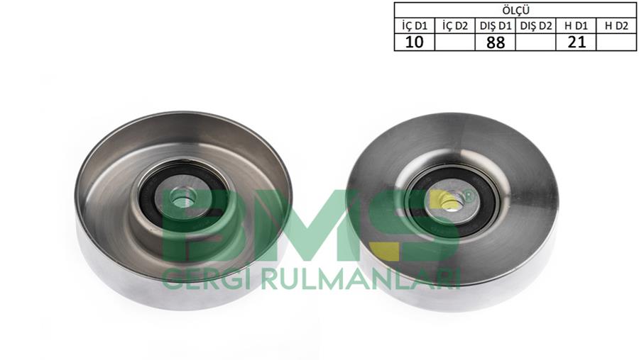 ALTERNATÖR GERGİ RULMANI DAIHATSU TERIOS 1.3L K3-VE J102 01-05 / SIRION 1.3L K3-VE M301 05- 10x88x