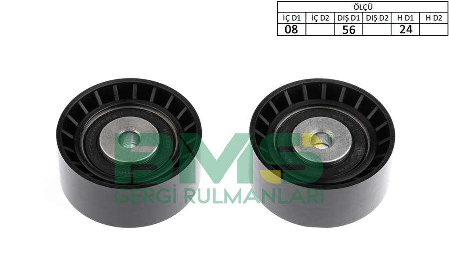 ALTERNATÖR GERGİ RULMANI RENAULT CLIO II-KANGOO 1.2 98 56x24