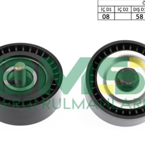 ALTERNATÖR GERGİ RULMANI GOLF5/6-JETTA-PASSAT-SCIROCCO-TIGUAN-A3-LEON 1.4TSI 04-10 BLG-BMY-CAVA