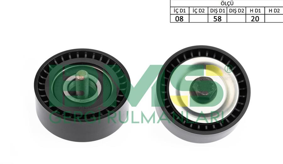 ALTERNATÖR GERGİ RULMANI GOLF5/6-JETTA-PASSAT-SCIROCCO-TIGUAN-A3-LEON 1.4TSI 04-10 BLG-BMY-CAVA