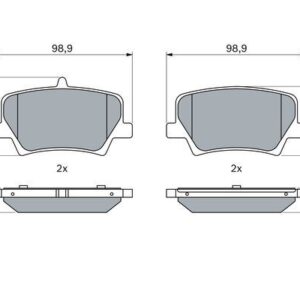 ARKA BALATA VOLVO XC40 D3 D4 T3 T4 T5 2018