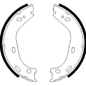 FREN BALATASI ARKA PARK FRENI MERCEDES W116 W126 W123 R107 C107