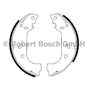 ARKA PABUÇ BALATA JUMPY 95-00 2.0HDİ 99  EXPERT 96  EVASION 94-02 P806 95 02 SCUDO 99-06 255x 60