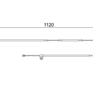 BALATA FISI ARKA LAND ROVER RANGE ROVER III L322