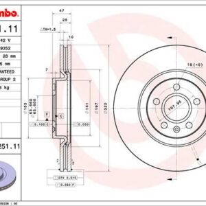 ÖN FREN AYNASI VOLVO S60 III 19 S90 II 19 V60 18 V90 II 16 XC40 18 XC60 II 19 17 JANT 322 CAP