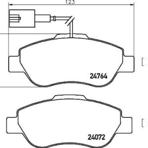 FREN BALATASI TAKIMI KA 1.2 DURATEC.KA 1.3 TDCI DURATORQ 16V 1778384