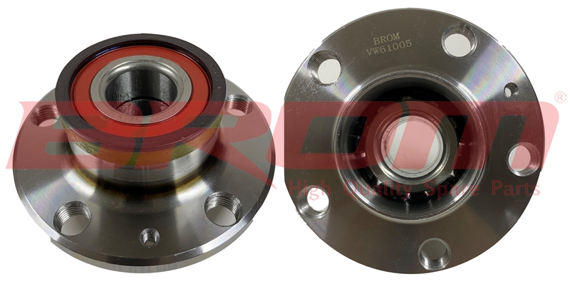 ARKA TEKER PORYASI RULMANLI POLO 1.4i 16V 01-12 ABS Lİ 5 BİJON 6Q0598611-0N05-0427