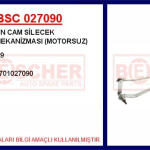 ÖN CAM SİLECEK MEKANİZMASI MOTORSUZ R9