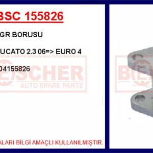 EGR BORUSU DUCATO 2.3 06   EURO 4