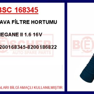 HAVA FİLTRE HORTUMU MEGANE II 1.6 16V