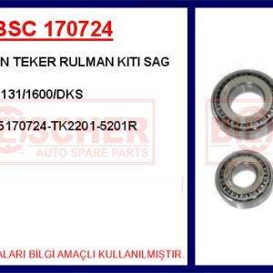 ON TEKER RULMAN KITI SAG M131/1600/DKS