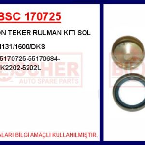 ON TEKER RULMAN KITI SOL M131/1600/DKS