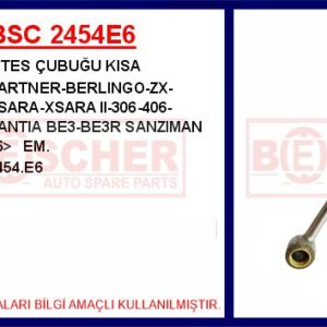 VİTES ÇUBUĞU KISA PARTNER-BERLINGO-ZX-XSARA-XSARA II-306-406-XANTIA BE3-BE3R SANZIMAN 96  EM.