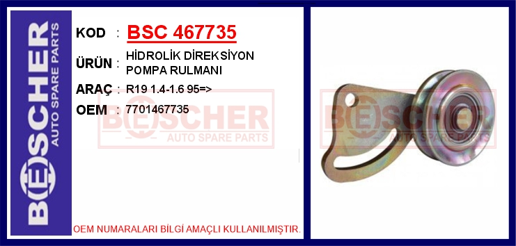 HİDROLİK DİREKSİYON POMPA RULMANI R19 1.4-1.6 95
