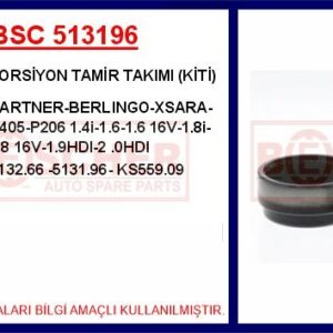 TORSİYON TAMİR TAKIMI KİTİ PARTNER-BERLINGO-XSARA-P405-P206 1.4i-1.6 16V-1.8i-1.8 16V-1.9HDI-2.0HDI