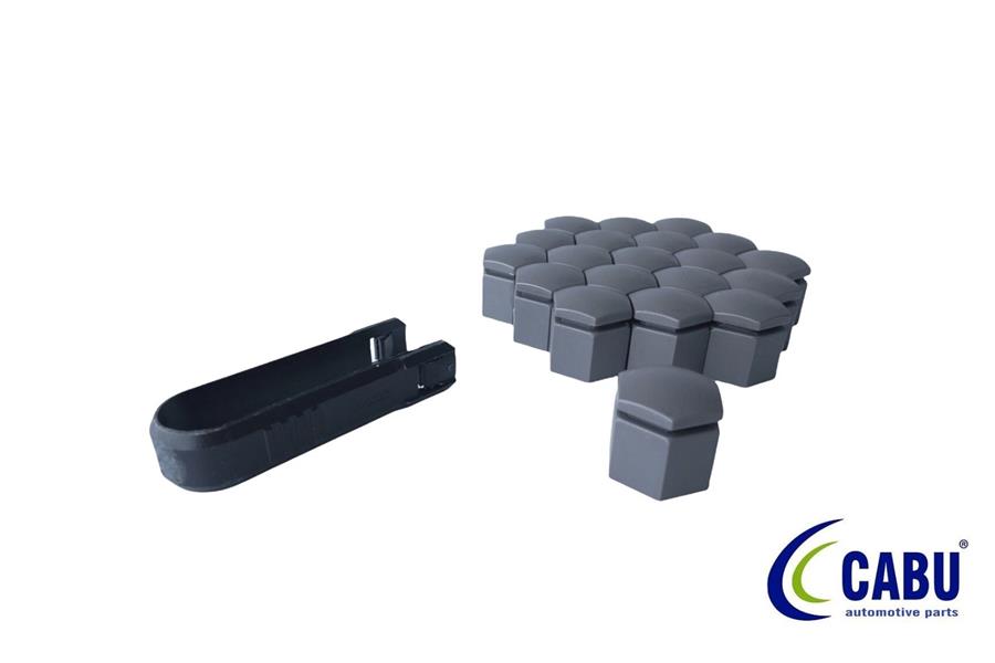 BİJON KAPAĞI KÖMÜR METALİK 19X24mm ASTRA J - K. INSIGNIA B. MOKKA 20 ADET 220644 13450275-1008035