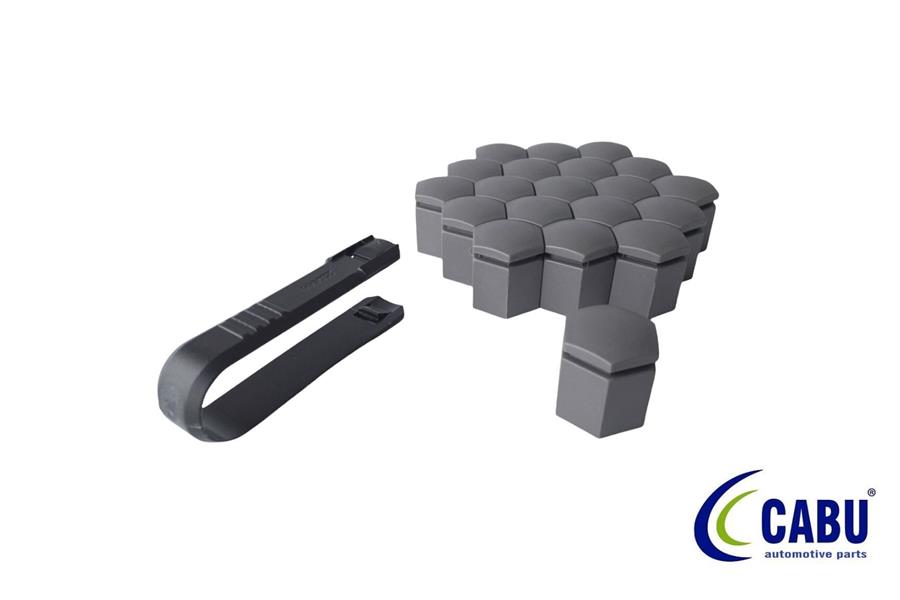 BİJON KAPAĞI KÖMÜR METALİK 19X27mm ASTRA J - K. INSIGNIA B. ZAFIRA 20 ADET 220644