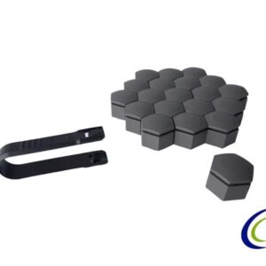 BİJON KAPAĞI KÖMÜR METALİK 22X21mm INSIGNIA- A 20 ADET 220644