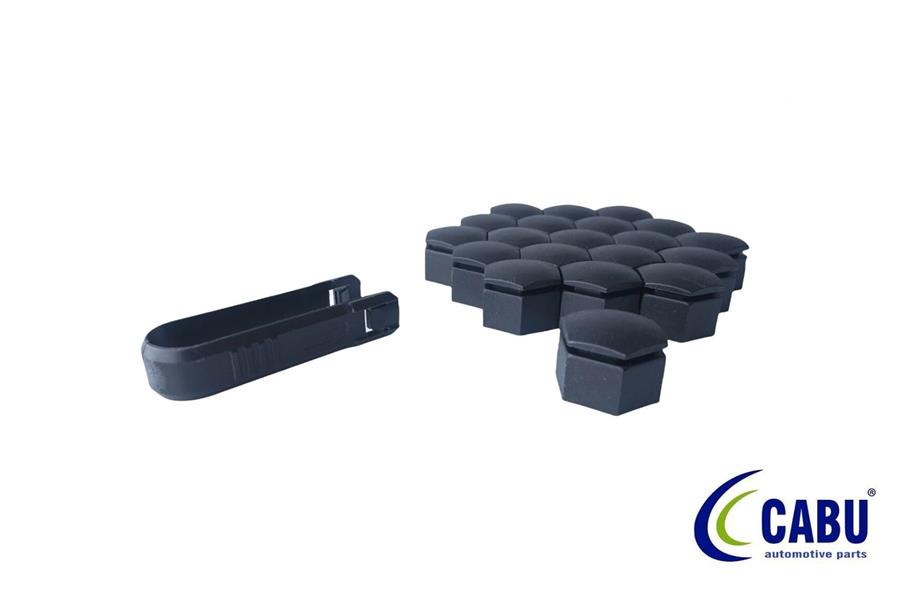 BİJON KAPAĞI SİYAH 22X21mm INSIGNIA - A 20 ADET 220644