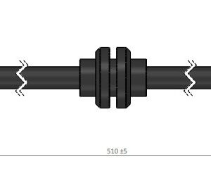 FREN HORTUMU ON MERCEDES CITAN W415 12 . RENAULT KANGOO III 08 A4154280035-8200441654