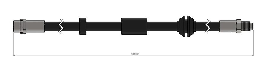 ON FREN HORTUMU VOLVO C70 II 06 13 S40 II 05 12 V50 05 12 30681724-30683556-30714412
