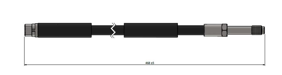 FREN HORTUMU ARKA MERCEDES SPRINTER B906 B907 . VW CRAFTER 30-35-50 A9064280335-2E0611707B