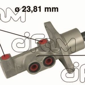 FREN ANA MERKEZ FOCUS II 04 11 C-MAX 04 11 VOLVO C30 06  12 C70 II 06 12 S40 II 06 12 V50 06 121.6D -2.0D-D5-T5 23.8MM