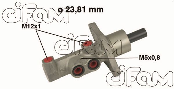 FREN ANA MERKEZ FOCUS II 04 11 C-MAX 04 11 VOLVO C30 06 12 C70 II 06 12 S40 II 06 12 V50 06 121.6D -2.0D-D5-T5 23.8MM