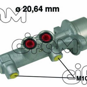 FREN ANA MERKEZİ CORSA C 00 06 COMBO C 00 12 TIGRA 04 10 22.2mm ARKA KAMPANA FREN