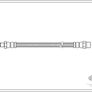FREN HORTUMU ARKA MERCEDES W201 W202 W124 W126 W140 R129