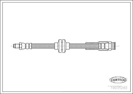 FREN HORTUMU ARKA FIAT DUCATO 06 CITROEN JUMPER II 06 PEUGEOT BOXER 06 440mm