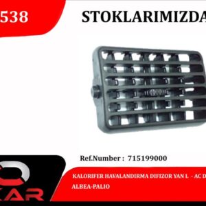 KALORIFER HAVALANDIRMA DIFIZOR YAN L ALBEA-PALIO