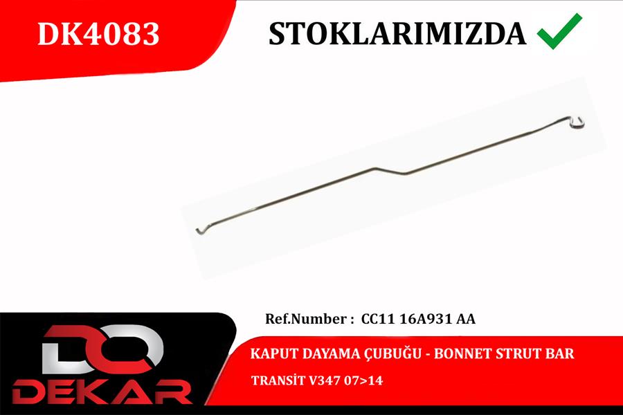 KAPUT DAYAMA ÇUBUĞU TRANSİT V347 07 14