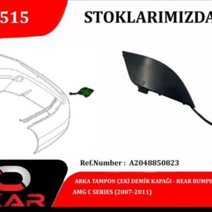 ARKA TAMPON ÇEKİ DEMİR KAPAĞI AMG C 2007-2011