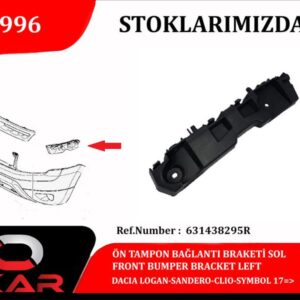 ÖN TAMPON BAĞLANTI BRAKETİ SOL RENAULT SYMBOL III 17  MAKYAJLI