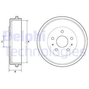 FREN KAMPANASI ARKA FORD B-MAX 12  TOURNEO-TRANSİT COURİER 14 24 Dış: 271mm/ iç: 228mm