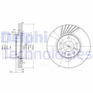 ÖN FREN AYNASI VECTRA B 96 02 SAAB 9-2/9-3 93 03 288x25x7DLxHAVALI 32025723-569357-93182306 569056-90512029-569009-93182284