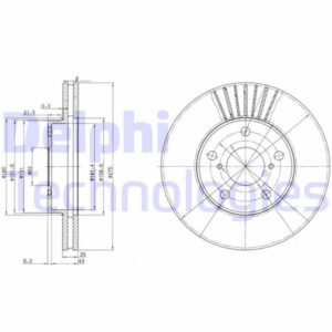 ÖN FREN AYNASI RAV4 II 1.8VVT-2.0 16V 00 2.0VVTI-2.4VVTI-2.0D-4D 01 275x25x5DLxHAVALI 4351242030-4351242031