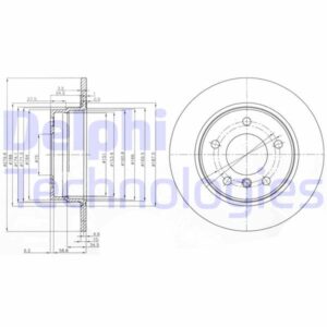 FREN DISKI ARKA BMW E81 E87