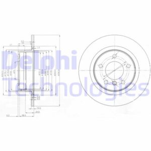 FREN DISKI ARKA BMW E81 E87 E90