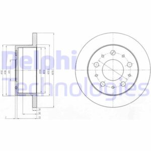 ARKA FREN DISKI FIAT DUCATO 06 BOXER 06 JUMPER 06 2.0 HDI 2.2HDI-3.0HDI 280x16x5DL